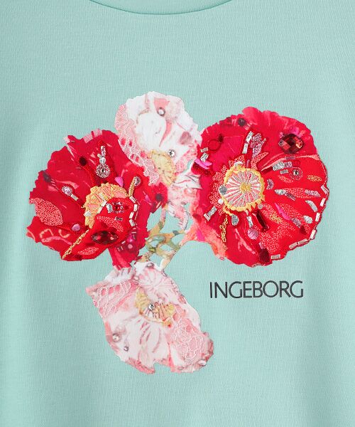 INGEBORG / インゲボルグ Tシャツ | ポピーアートTシャツ | 詳細7