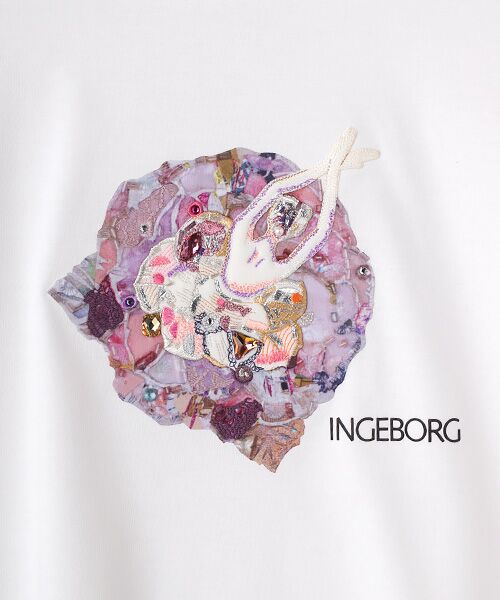 INGEBORG / インゲボルグ Tシャツ | バレリーナアートTシャツ | 詳細1