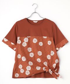 カメリアロゴボーダーpt.使いコンビTシャツ