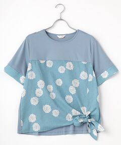 カメリアロゴボーダーpt.使いコンビTシャツ