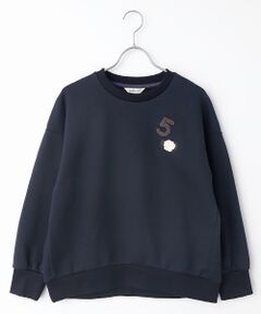 INGEBORG / インゲボルグ スウェット | 刺繍モチーフ付きプルオーバー