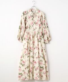 INGEBORG / インゲボルグ ロング・マキシ丈ワンピース | フレンチピオニーpt.ワンピース