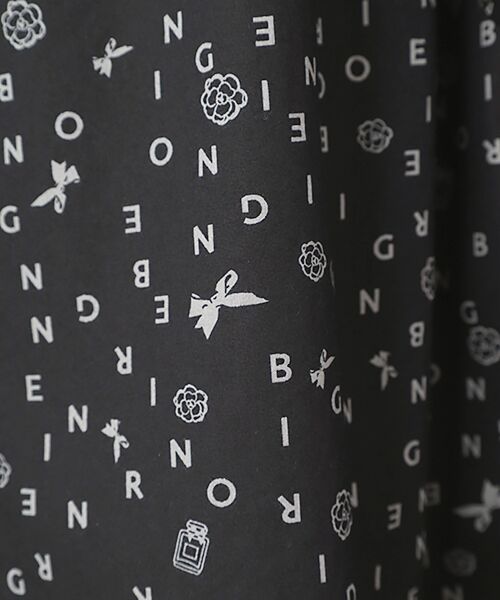 INGEBORG / インゲボルグ シャツ・ブラウス | ランダムロゴpt.リボンブラウス | 詳細1