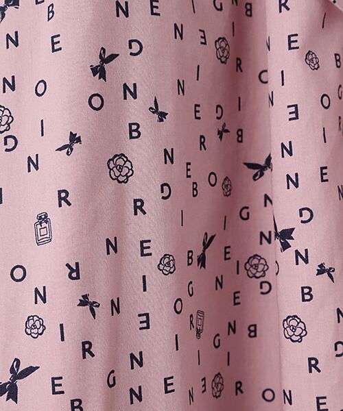 INGEBORG / インゲボルグ シャツ・ブラウス | ランダムロゴpt.リボンブラウス | 詳細3