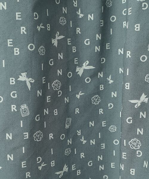 INGEBORG / インゲボルグ シャツ・ブラウス | ランダムロゴpt.リボンブラウス | 詳細7