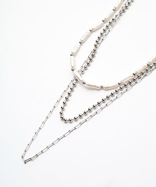 INGEBORG / インゲボルグ ネックレス・ペンダント・チョーカー | ブローチ付き3連ネックレス | 詳細2