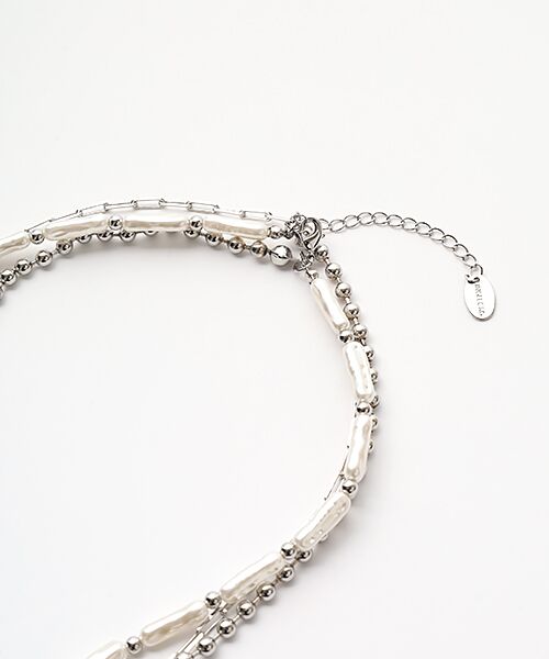 INGEBORG / インゲボルグ ネックレス・ペンダント・チョーカー | ブローチ付き3連ネックレス | 詳細3