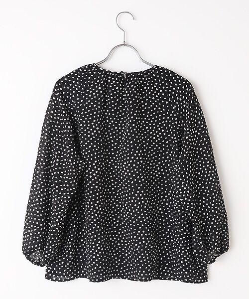 INGEBORG / インゲボルグ シャツ・ブラウス | 【OUTLET】ポコポコドットpt.ブラウス | 詳細1