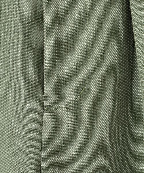 INGEBORG / インゲボルグ その他パンツ | 【OUTLET】リネン混タックワイドパンツ | 詳細3