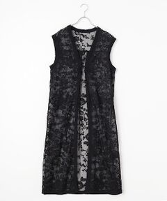 【OUTLET】ボタニカルレースロングベスト