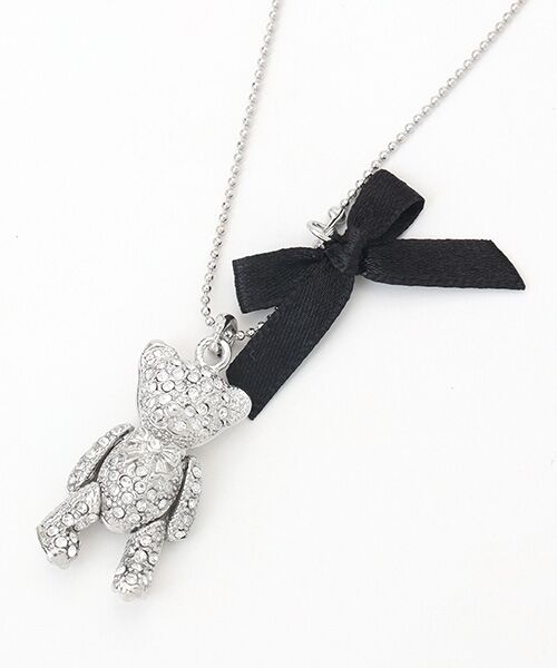 インゲボルグ2wayネックレス　ブラック grace grace/グラスグラス】Y字2WAYネックレス（ネックレス