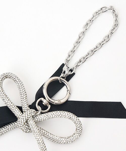 INGEBORG / インゲボルグ キーホルダー・ストラップ | キラキラリボンチャーム | 詳細3