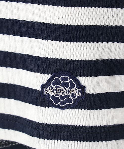 INGEBORG / インゲボルグ Tシャツ | 【OUTLET】ボーダーフリルスリーブカットソー | 詳細6