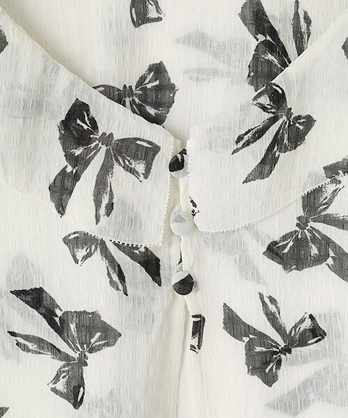 INGEBORG / インゲボルグ シャツ・ブラウス | リボンpt.ブラウス | 詳細5