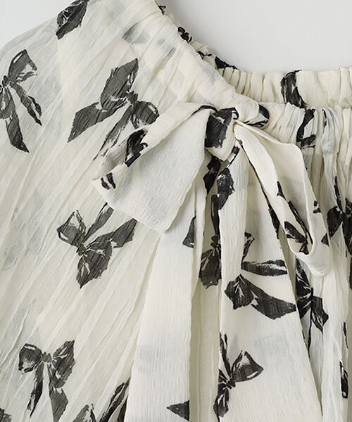 INGEBORG / インゲボルグ シャツ・ブラウス | リボンpt.チュニック | 詳細7