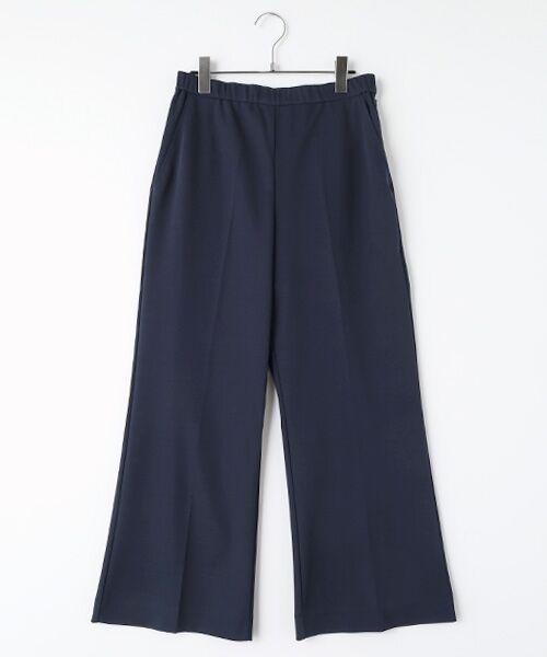 新品未使用 PINORE シフォン楊柳キュロットパンツ セール】 ブーツカットカットソーパンツ (その他パンツ