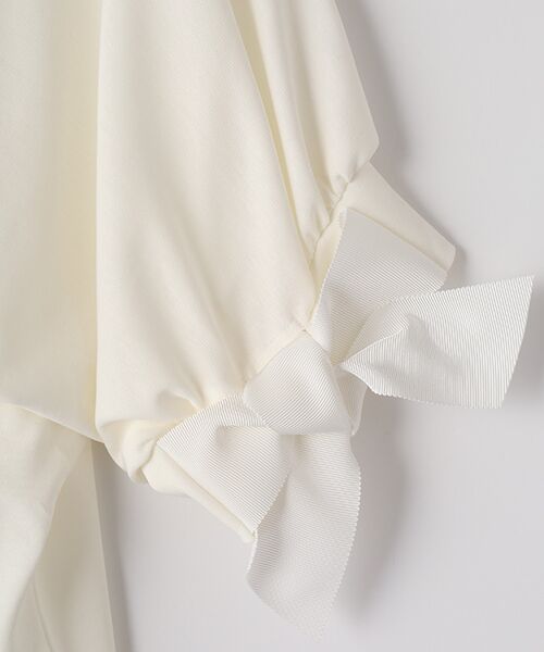 INGEBORG / インゲボルグ カットソー | 【OUTLET】リボンアクセントカットソー | 詳細6