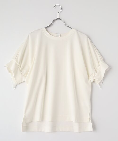 INGEBORG / インゲボルグ カットソー | 【OUTLET】リボンアクセントカットソー（オフ）