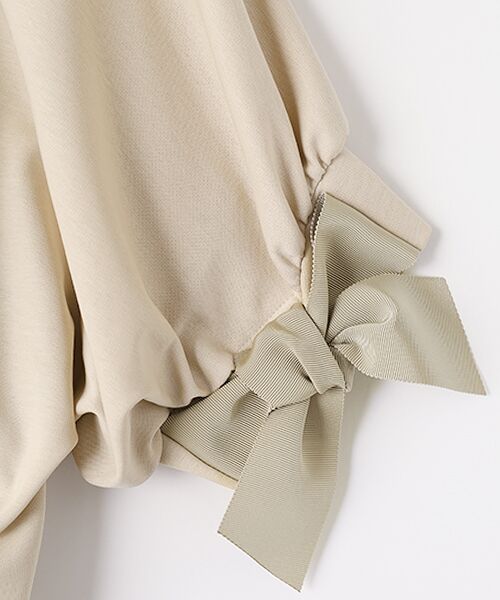 INGEBORG / インゲボルグ カットソー | 【OUTLET】リボンアクセントカットソー | 詳細7