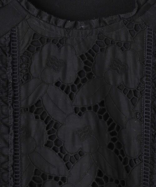 INGEBORG / インゲボルグ カットソー | コットンレース使いカットソー | 詳細1