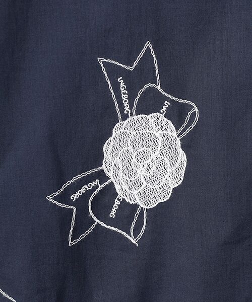 INGEBORG / インゲボルグ ミニ丈・ひざ丈ワンピース | カメリアリボン刺繍ワンピース | 詳細8