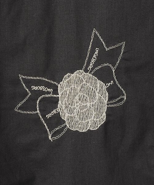 INGEBORG / インゲボルグ ロング・マキシ丈スカート | カメリアリボン刺繍スカート | 詳細1