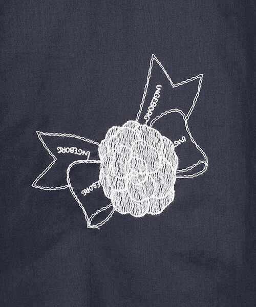 INGEBORG / インゲボルグ ロング・マキシ丈スカート | カメリアリボン刺繍スカート | 詳細8