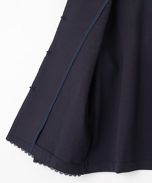 INGEBORG / インゲボルグ カーディガン・ボレロ | レース使いクルーネックカーディガン | 詳細6