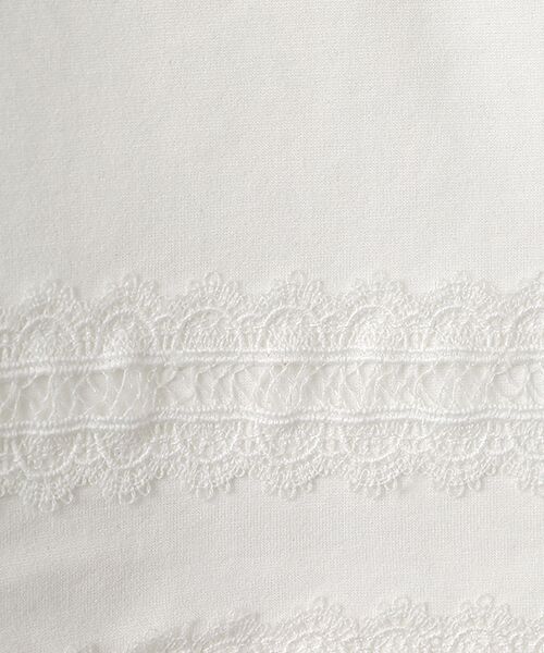 INGEBORG / インゲボルグ その他パンツ | レース使いカットソーワイドパンツ | 詳細2