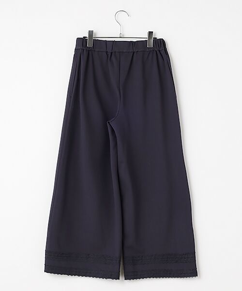 INGEBORG / インゲボルグ その他パンツ | レース使いカットソーワイドパンツ | 詳細3