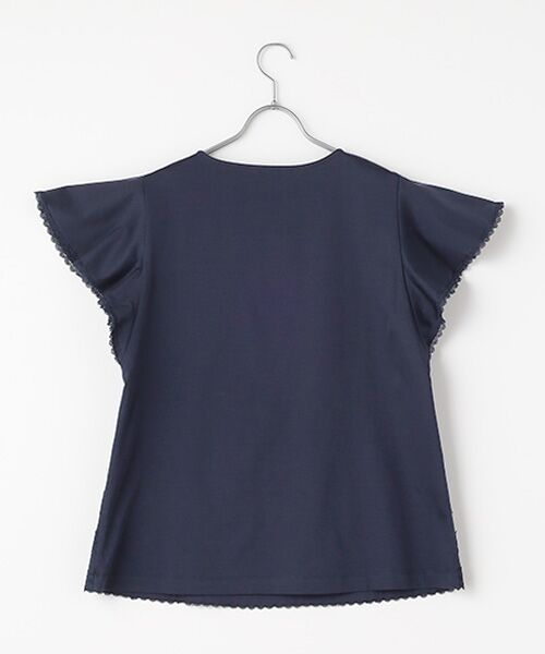 INGEBORG / インゲボルグ カットソー | レース使いフレアスリーブカットソー | 詳細3
