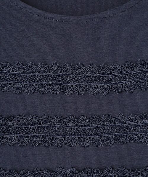 INGEBORG / インゲボルグ カットソー | レース使いフレアスリーブカットソー | 詳細6
