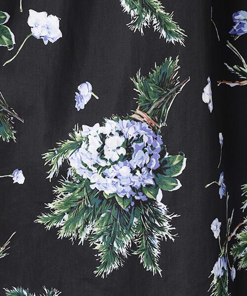 INGEBORG / インゲボルグ シャツ・ブラウス | ローズマリーとアジサイpt.ブラウス | 詳細1