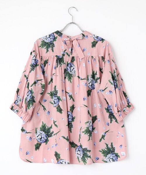 INGEBORG / インゲボルグ シャツ・ブラウス | ローズマリーとアジサイpt.ブラウス | 詳細2