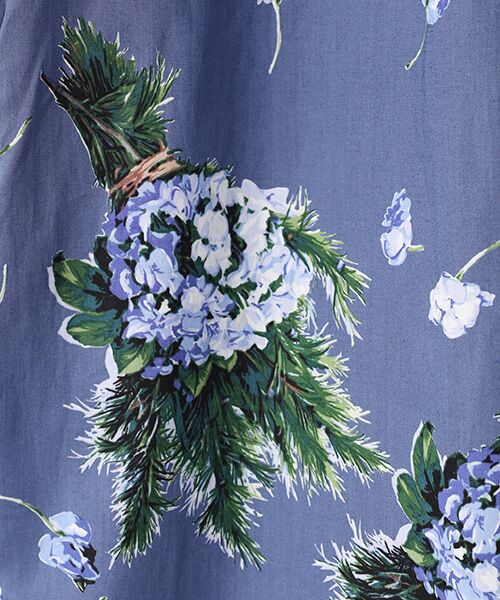 INGEBORG / インゲボルグ シャツ・ブラウス | ローズマリーとアジサイpt.ブラウス | 詳細8