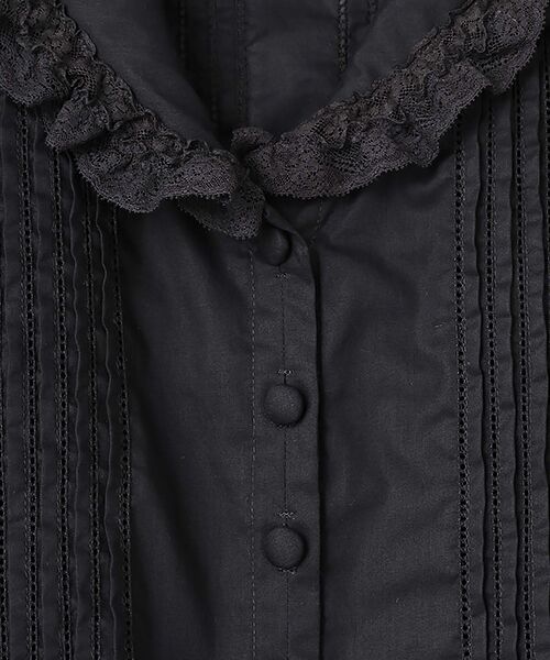 INGEBORG / インゲボルグ その他アウター | フランス製レース使いコットンローンジャケット | 詳細1