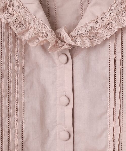 INGEBORG / インゲボルグ その他アウター | フランス製レース使いコットンローンジャケット | 詳細3