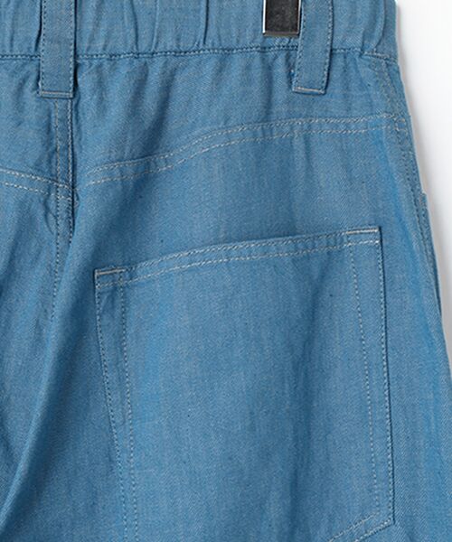 INGEBORG / インゲボルグ デニムパンツ | カメリアリボン刺繍入り5.5oデニムパンツ | 詳細5