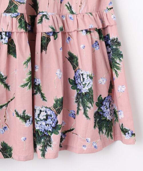 INGEBORG / インゲボルグ ロング・マキシ丈スカート | ローズマリーとアジサイpt.スカート | 詳細5