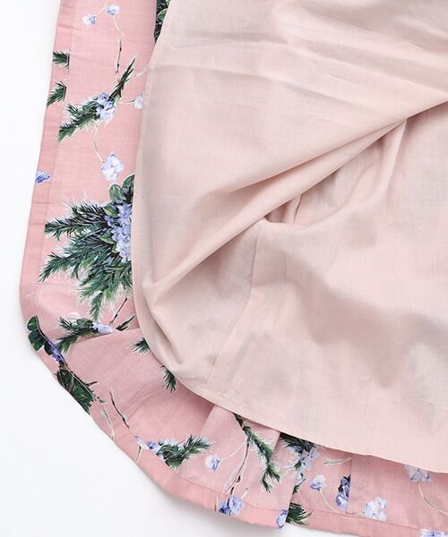 INGEBORG / インゲボルグ ロング・マキシ丈スカート | ローズマリーとアジサイpt.スカート | 詳細7