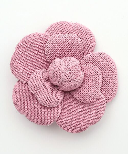 INGEBORG / インゲボルグ カーディガン・ボレロ | カメリアコサージュ付きフードカーディガン | 詳細7