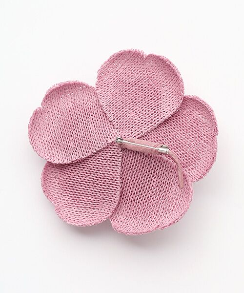 INGEBORG / インゲボルグ カーディガン・ボレロ | カメリアコサージュ付きフードカーディガン | 詳細8