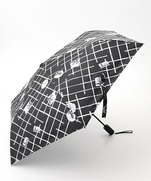 INGEBORG/インゲボルグ 『雨を楽しむ』折り畳み傘 クロ フリーサイズ INGEBORG/インゲボルグ 『雨を楽しむ』折り畳み傘 クロ フリーサイズ