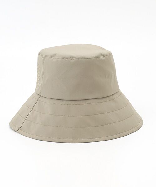 INGEBORG / インゲボルグ ハット | 『雨を楽しむ』カメリアロゴ刺繍入りバケツハット | 詳細2