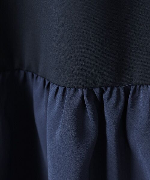 モチーフ付きフレアスリーブカットソー （カットソー