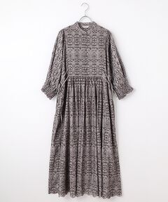 INGEBORG / インゲボルグ ロング・マキシ丈ワンピース | ボタニカル刺繍ワンピース