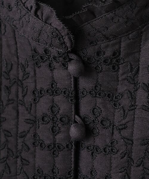 INGEBORG / インゲボルグ ロング・マキシ丈ワンピース | ボタニカル刺繍ワンピース | 詳細1