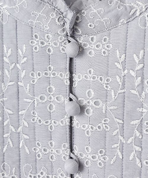 INGEBORG / インゲボルグ ロング・マキシ丈ワンピース | ボタニカル刺繍ワンピース | 詳細2