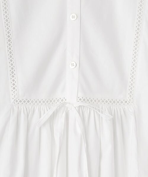 INGEBORG / インゲボルグ ロング・マキシ丈ワンピース | ハシゴレース使いワンピース | 詳細1