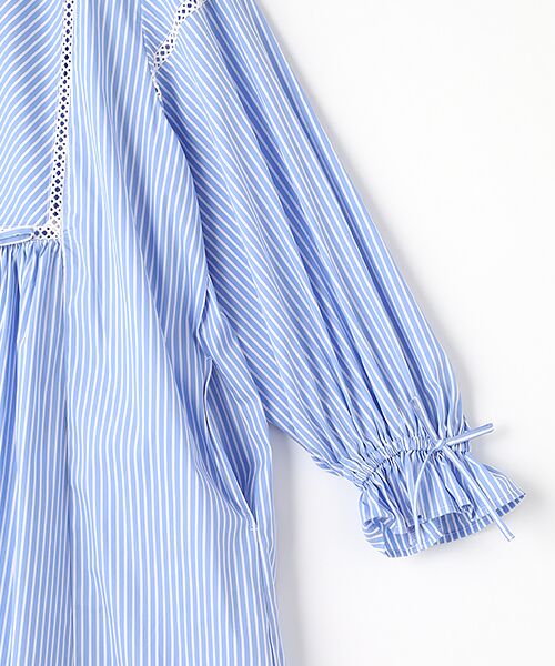 INGEBORG / インゲボルグ ロング・マキシ丈ワンピース | ハシゴレース使いワンピース | 詳細5